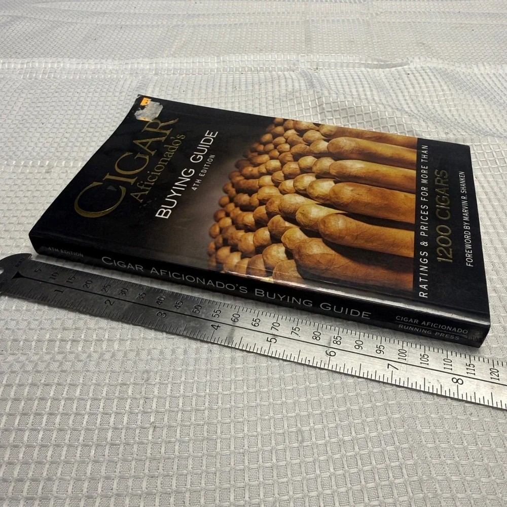 Cigar Aficionado Buying Guide 4th Edition‎ 1200+ Ratings Marvin Shanken 1998 PB